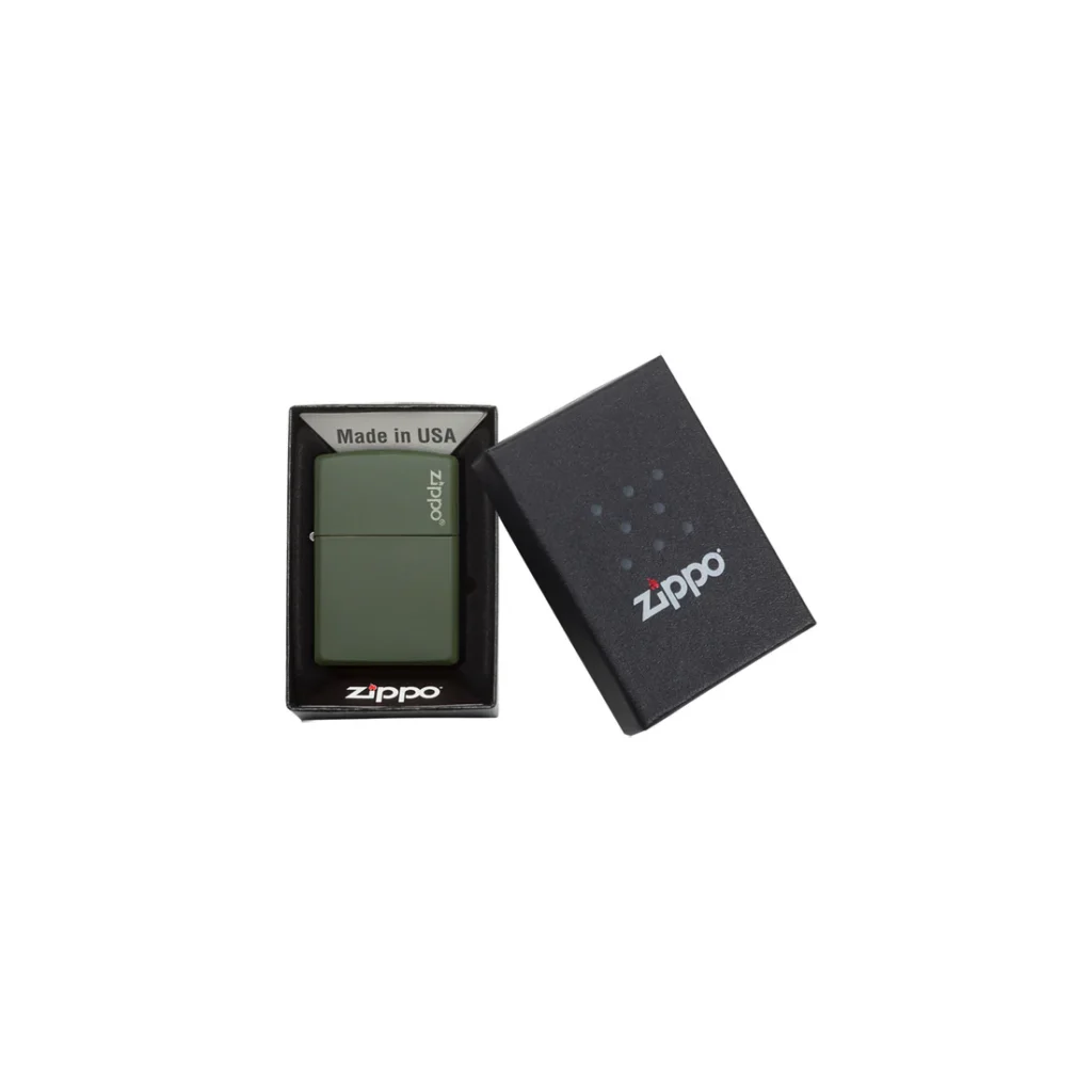 zippo zl221 green  matt — صورة 3