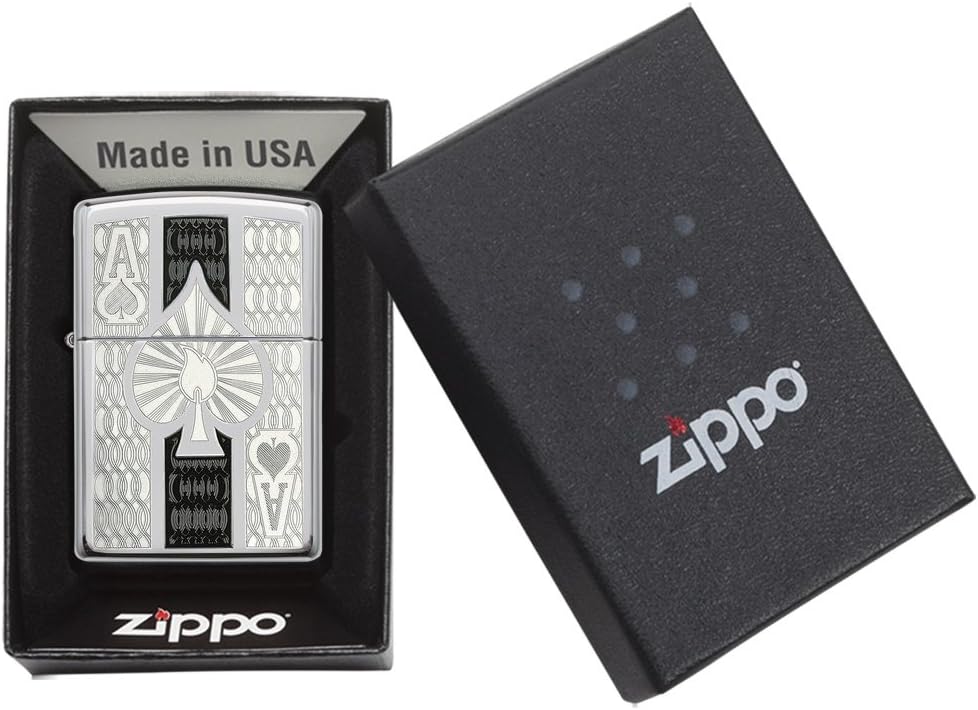 zippo silver ace 24196 — صورة 2