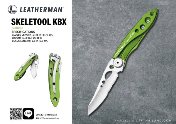 leatherman kbx sublime green
