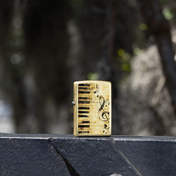 piano and notes