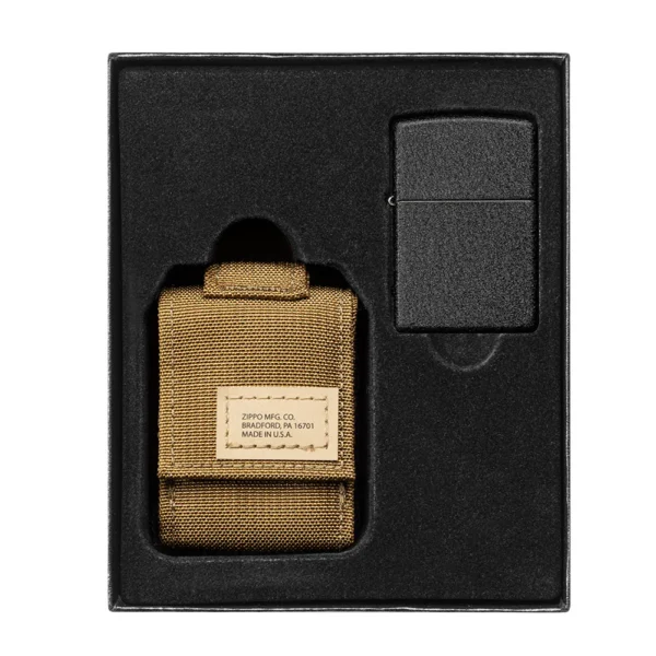 coyote Tactical Pouch + lighter Gift Set