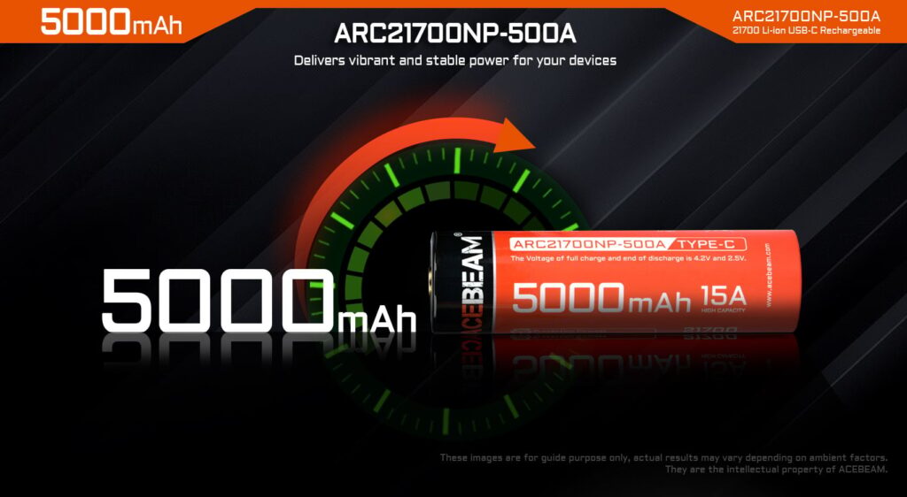بطارية 5000 ميلي امبير - حجم كبير — صورة 2