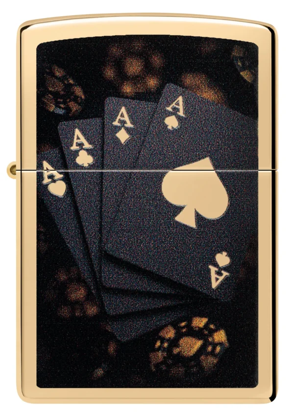 Aces Gold Background