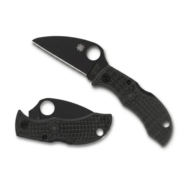 spyderco manbug full black small